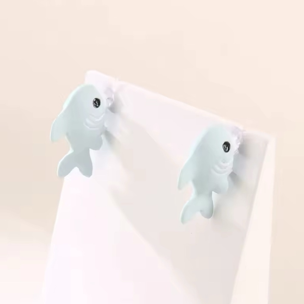 Whale Shaped Earrings